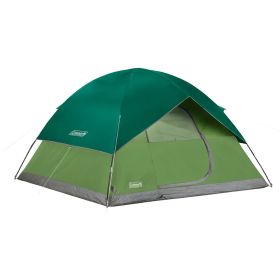 Coleman Sundome 6 Person Camping Tent Spruce Green Coleman Sundome 6 Person Camping Tent Spruce Green